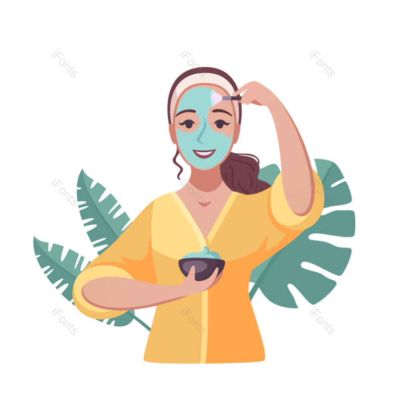 护理图片,化妆元素,美妆PNG,美容免抠素材